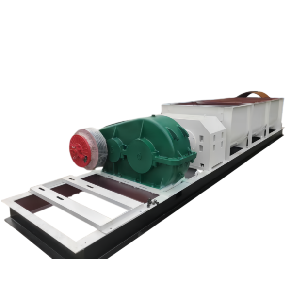 Twin shaft mixer