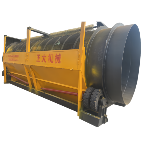 Shaftless Spiral Drum Screen