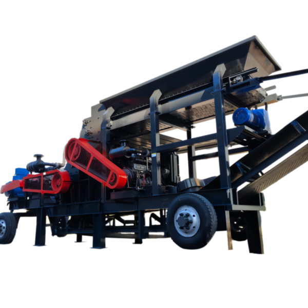 Mobile Double Rotor Crushing Station