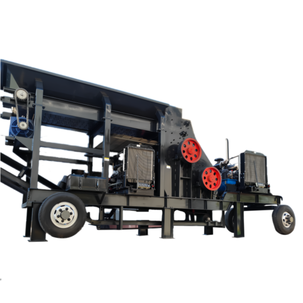 Mobile Double Rotor Crushing Station