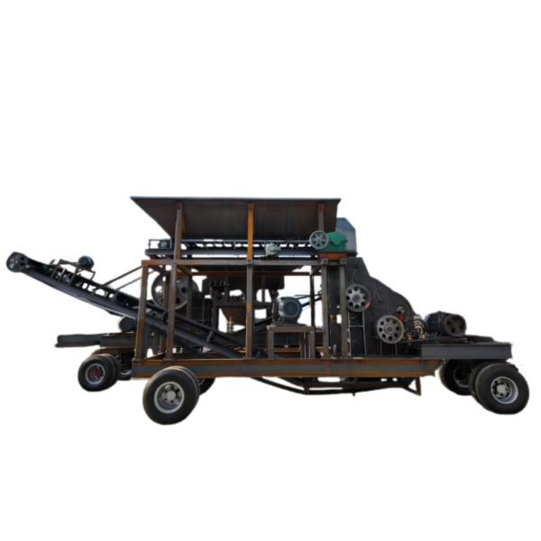 Mobile Double Rotor Crushing Station