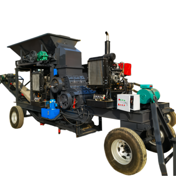 Mobile Double Rotor Crushing Station